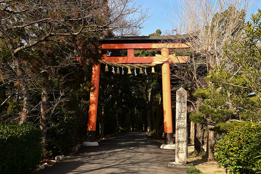 神社のハシゴ